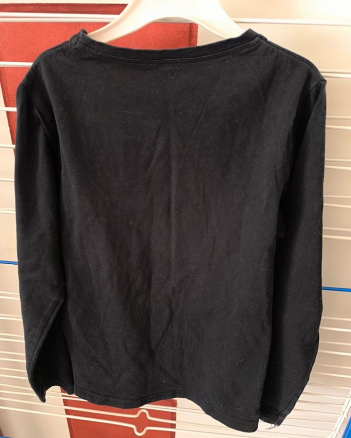 T-shirt manches longues fille 9-10 ans - photo numéro 3
