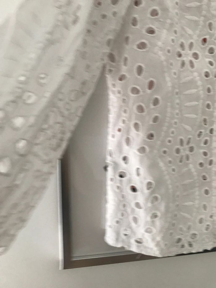 Chemisier broderies anglaises Shein S - photo numéro 2