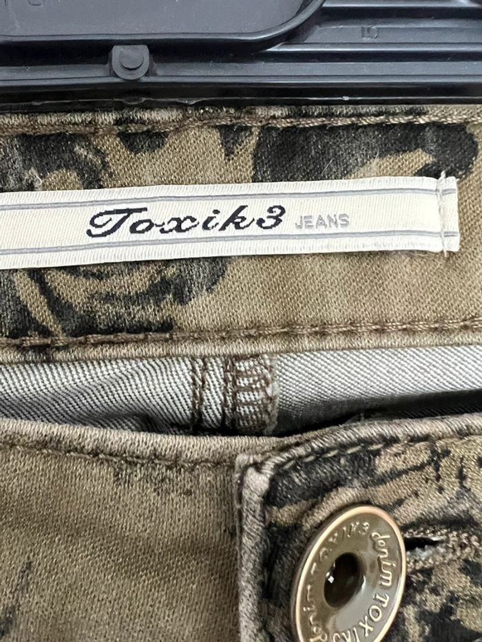 Pantalon slim kaki taille 36/38 - photo numéro 2