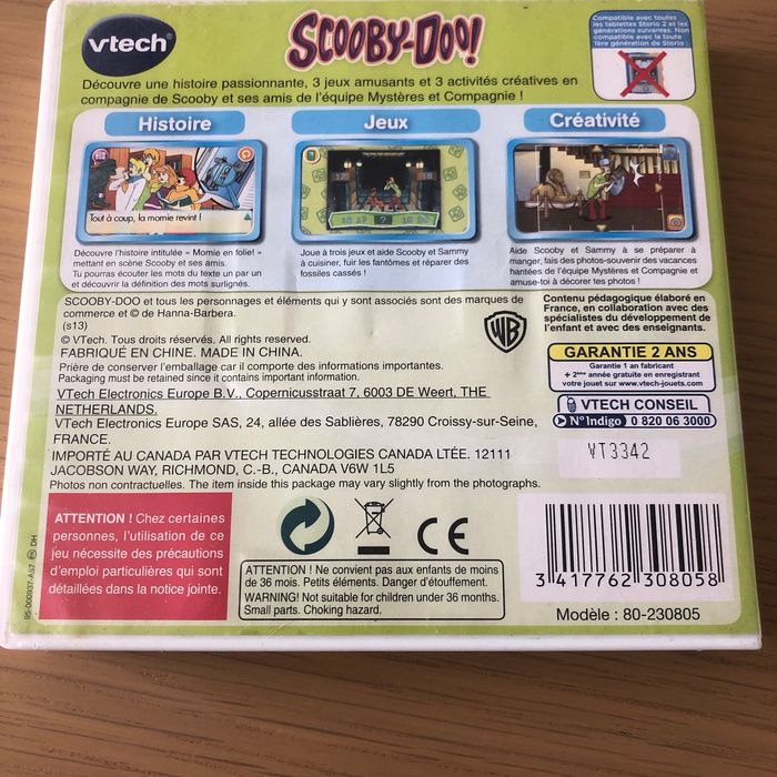 Jeu storio - Scooby doo - photo numéro 3
