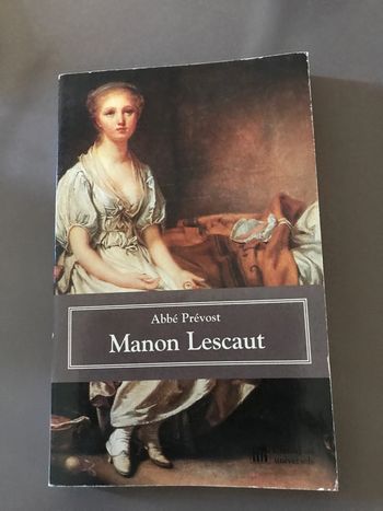 Livre Manon Lescaut