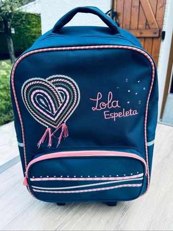 Cartable à roulettes Lola Espeleta