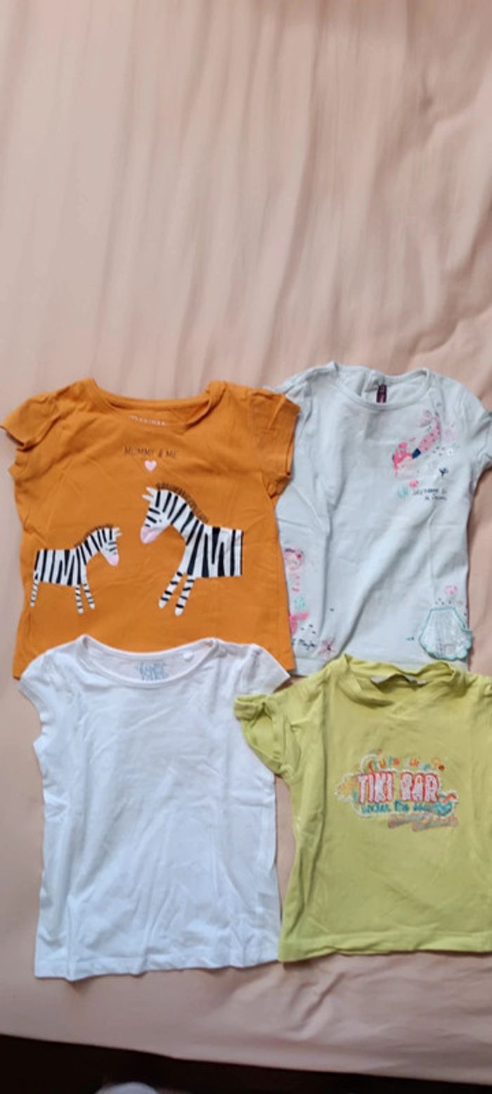 Lot 4 t-shirt 3 ans