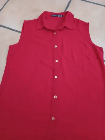 Blouse rouge