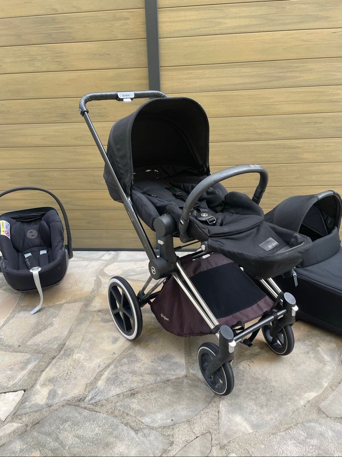Poussette cybex priam + nacelle + cosy + accessoires - photo numéro 9