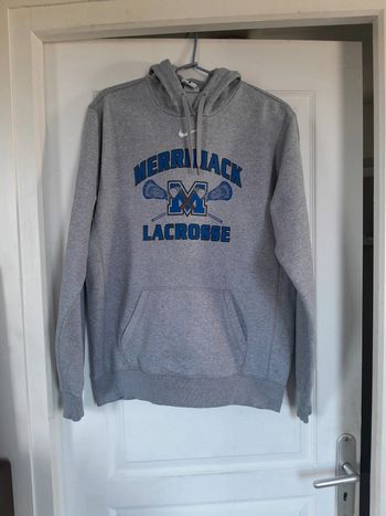 Sweat capuche brodé Nike imprimé  Merrimack M Lacrosse