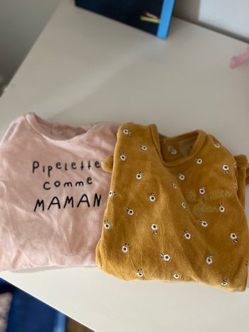 Lot pyjama hiver Kiabi 1 mois