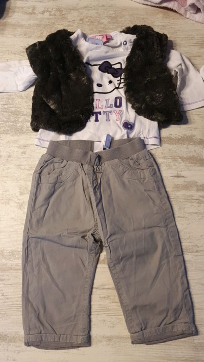 Ensemble 3 pieces 12 mois