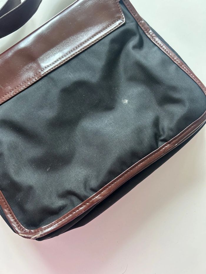 Sac Pitti bandoulière marron/noir – Bon état - photo numéro 6