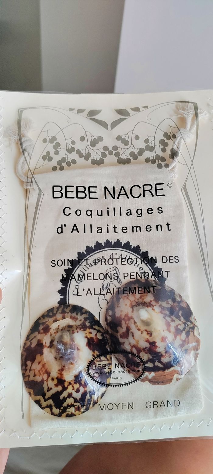 Coquilles d'allaitement M