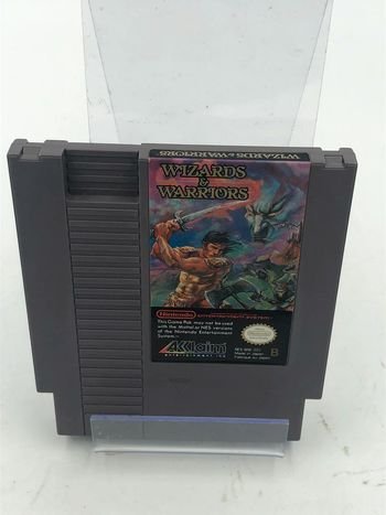 Jeu vidéo Wizards et Warriors sur console Nintendo Nes