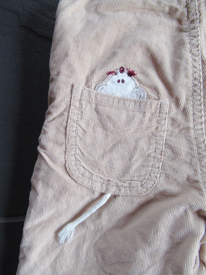 Salopette fille Sergent Major 6 mois et Pantalon Obaïbi - photo numéro 4