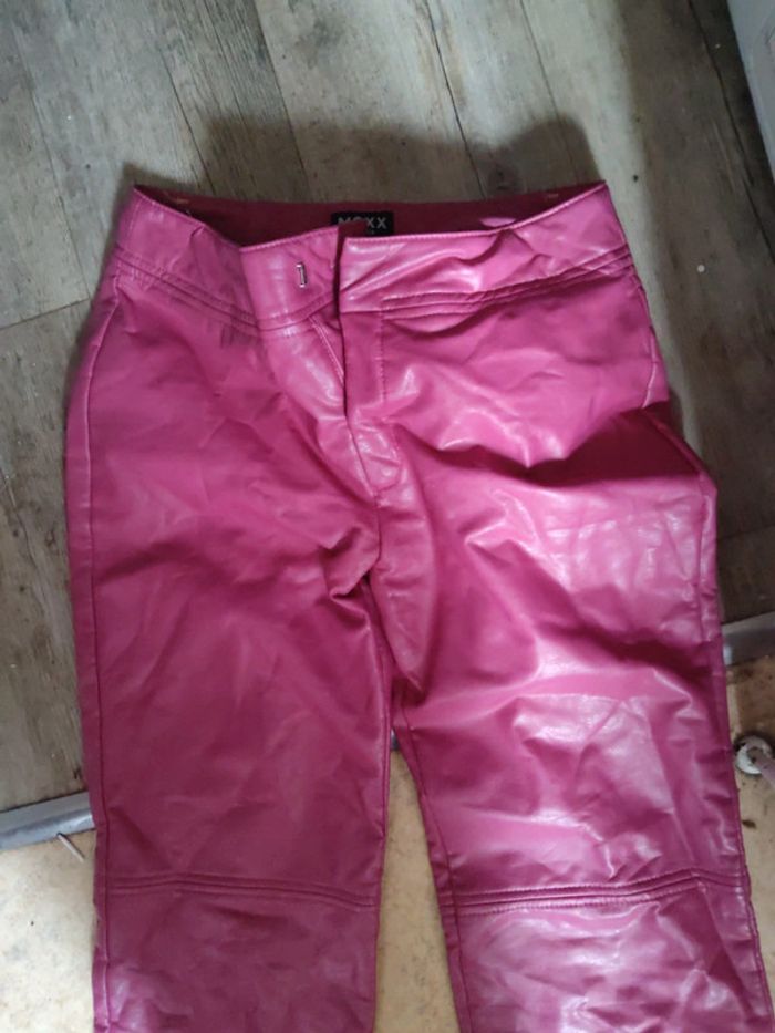 Pantalon imitation cuir 36 - photo numéro 2