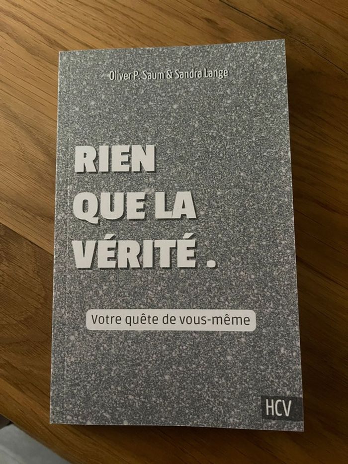 Livre rien que la vérité