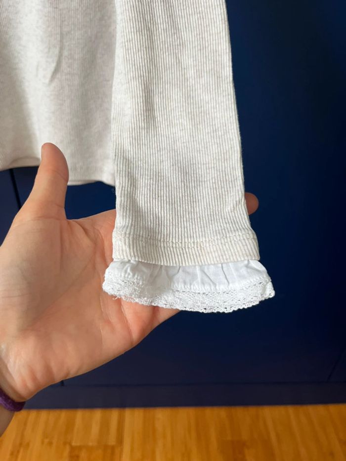 T-shirt manches longues Zara 6 ans - photo numéro 3