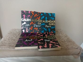 5 Livres calendar girl - Audrey Carlan