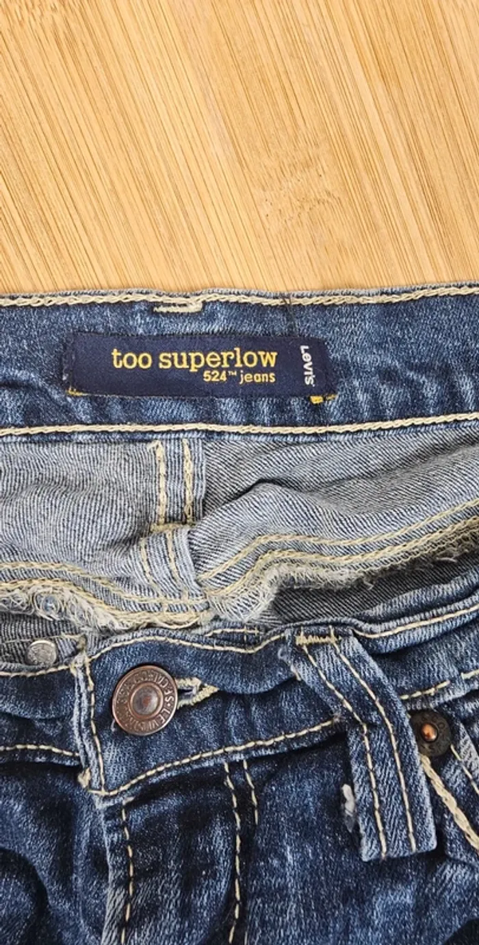 Jeans Levi's 524 T:34/36 - photo numéro 7