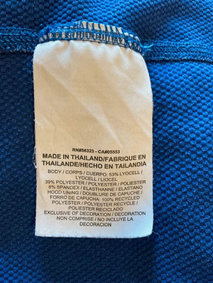 Veste zippée à capuche pour homme Nike Running bleue taille XL 148 - photo numéro 12