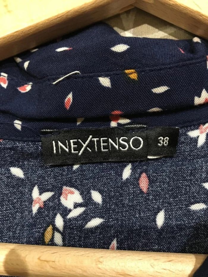 Robe chemise marine un extenso - photo numéro 3