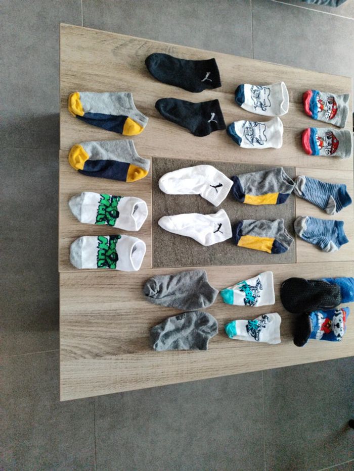 Lot de 12 paires de chaussettes 27/30 - photo numéro 3