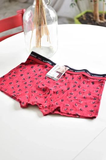 Boxer rouge