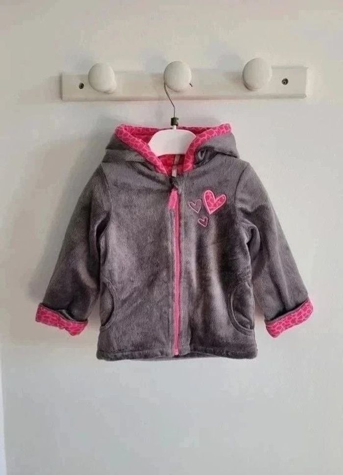 Veste polaire à capuche orchestra 18 mois 81 cm