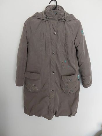 Manteau long sergent major fille 10 ans