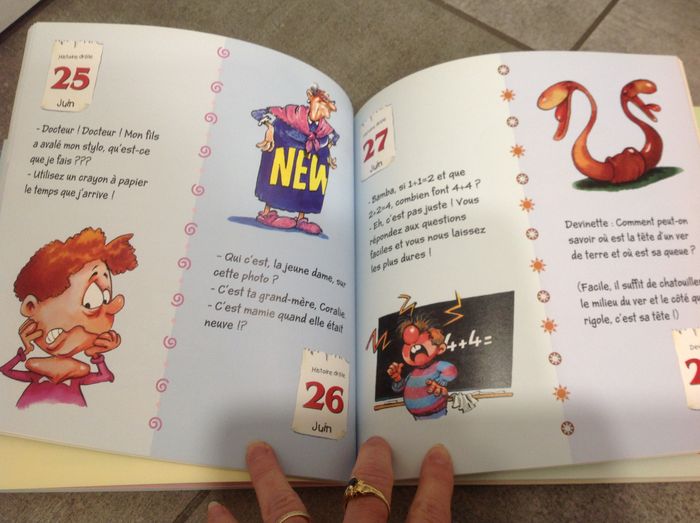 Livre "365 blagues inédites pour les enfants" Tome 4 - photo numéro 4