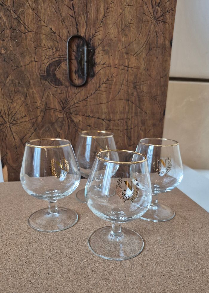 Lot de 4 verres à cognac "Napoléon" - photo numéro 2