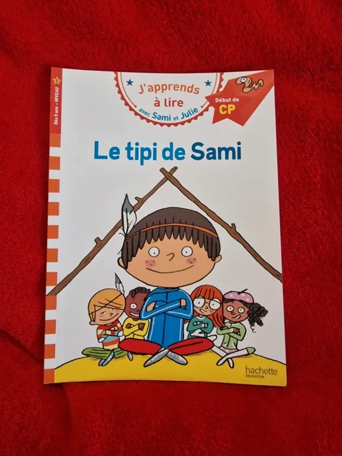 Livre j'apprends à lire le tipi de sami