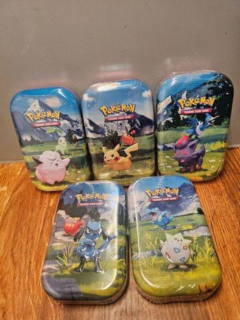 Mini tins Arstet Pokemon Heros Transcendants Me2.5 Neuve