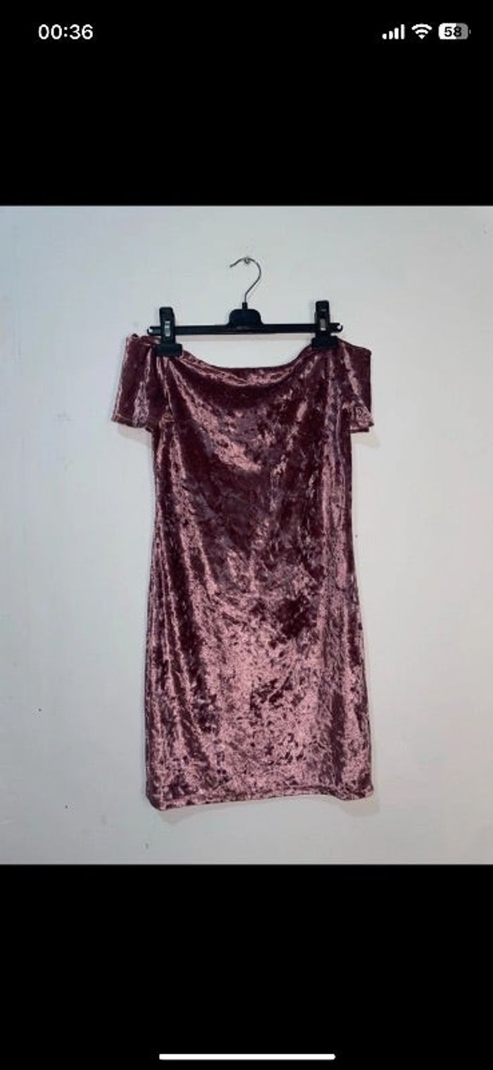 Robe velours