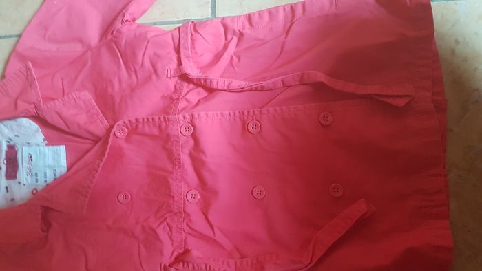 Manteau été fille 8 ans fuchsia LCDP - photo numéro 3