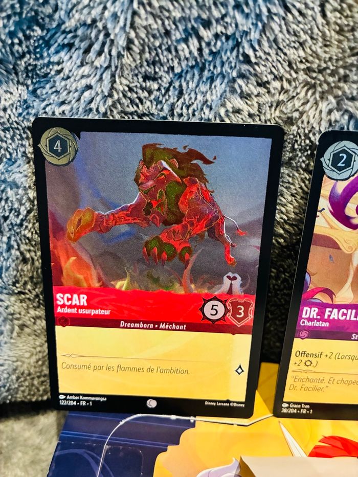 Lot cartes foil lorcana Disney chapitre 1 - photo numéro 7