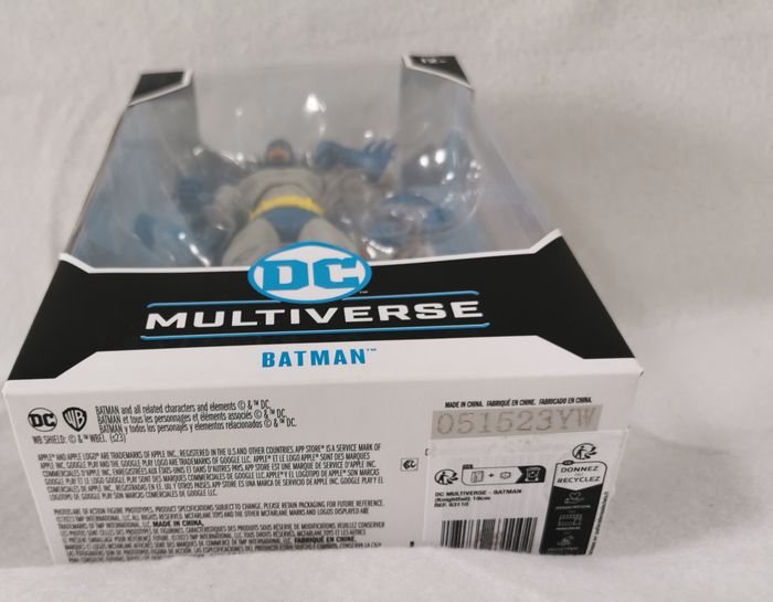 batman, figurine chute chevalier, dc multiverse, mc farlane , dès 12 ans - photo numéro 2