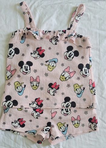 Ensemble tshirt -short primark en collaboration disney