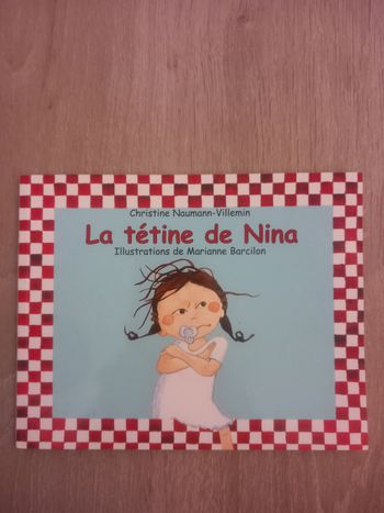 Livre "La tétine de Nina"