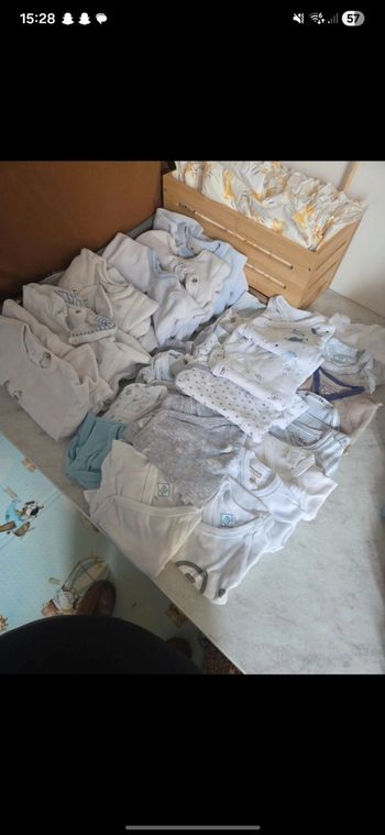 Lot vêtements naissance 