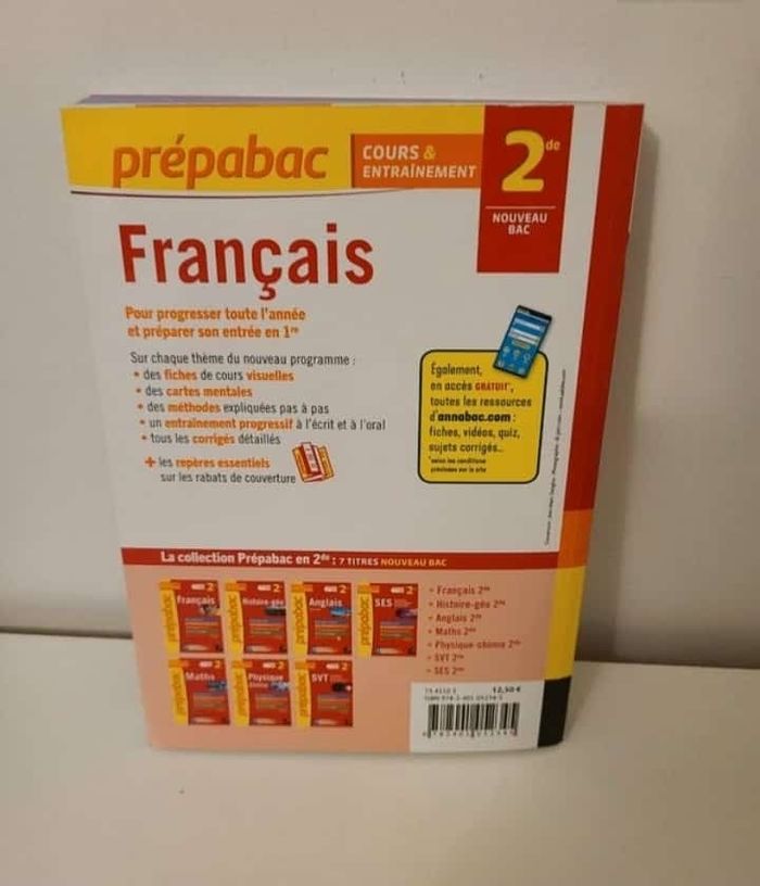 Prepabac  Français 2nde - photo numéro 3