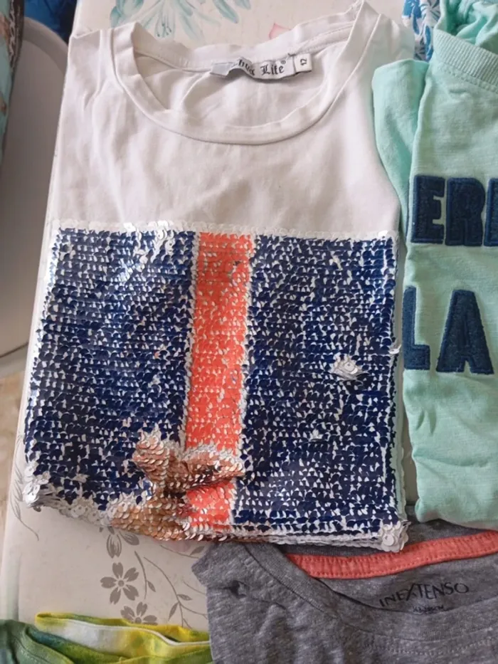 Lot t shirts manche courte 12 ans - photo numéro 13