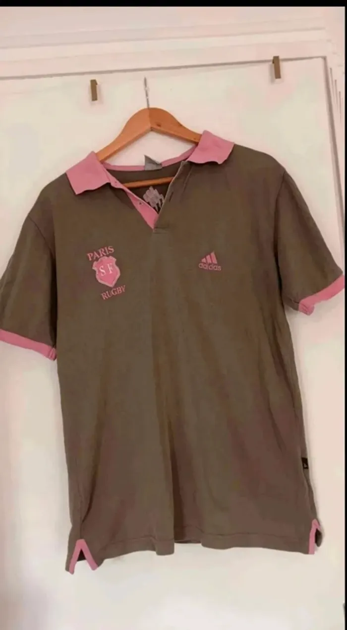 Polo Adidas – Paris Rugby – Taille L (40/42) - photo numéro 2
