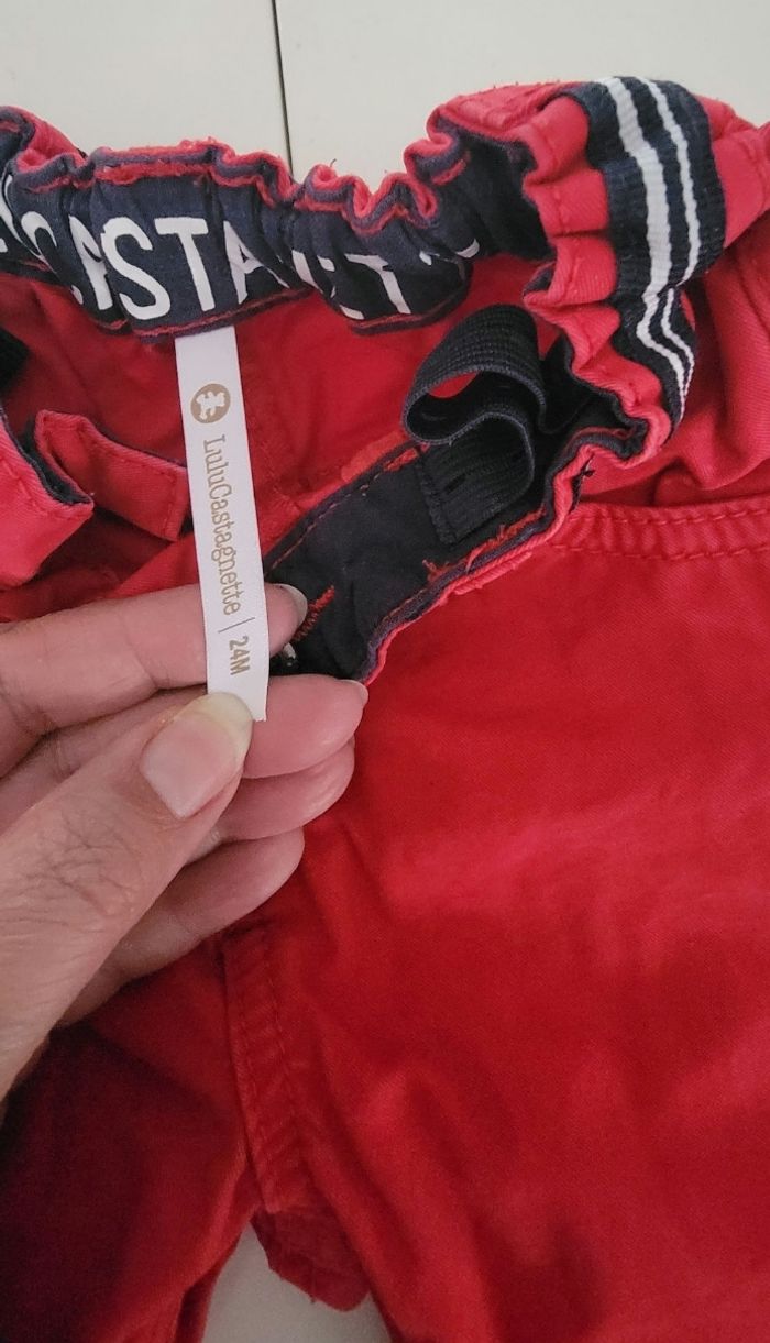 2 pantalons 24 mois Kimbaloo et Lulu et Castagnettes - photo numéro 3