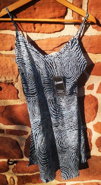 Robe courte fine bretelles Lonne