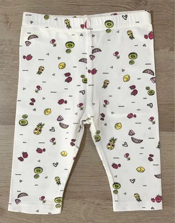Legging corsaire 18 mois motifs ananas pastèque parfait état