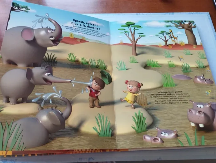 Livre je découvre en grand la savane - photo numéro 2