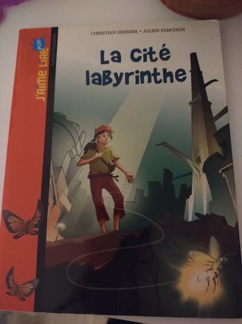 Livre j'aime lire plus  La cité labyrinthe