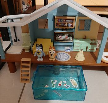 Cabane de plage Bluey