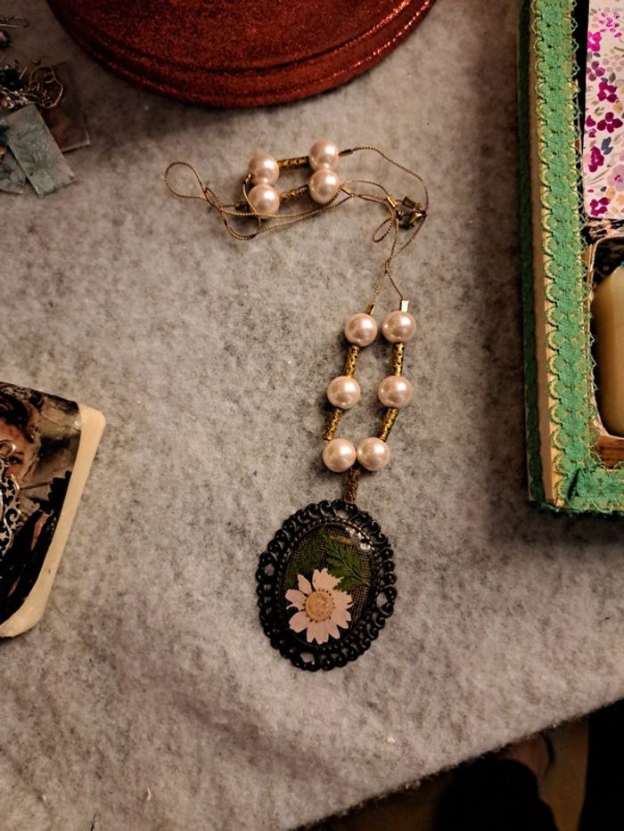 Boîte avec bijoux diverses multicolore - photo numéro 7