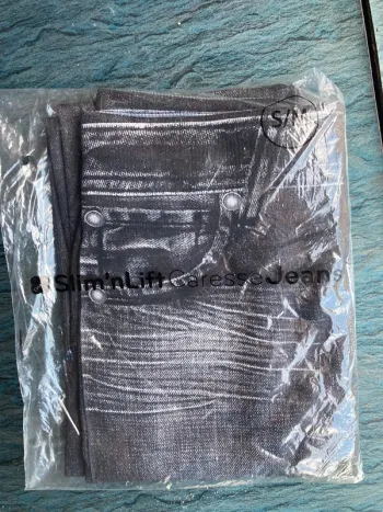Legging imitation jean noir