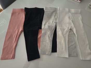 Lot de 4 leggings